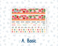 Kit 0271 - HP Classic - Monthly Kit - June - Strawberry Shore - For Classic Happy Planner