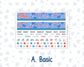 Kit 0224 - HP Classic - Monthly Kit - July - Patriotic Parade - For Classic Happy Planner