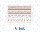 Kit 0232 - HP Classic - Monthly Kit - September - Heirloom Garden - For Classic Happy Planner