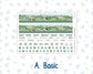 Kit 0264 - HP Classic - Monthly Kit - May - Spring Walk - For Classic Happy Planner