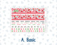Kit 0276 - HP Classic - Monthly Kit - July - Melon Crush - For Classic Happy Planner