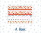 Kit 0235 - HP Classic - Monthly Kit - September - Apple Orchard - For Classic Happy Planner