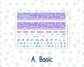 Kit 0230 - HP Classic - Monthly Kit - August - School Daze - For Classic Happy Planner