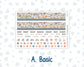 Kit 0300 - HP Classic - Monthly Kit - October - Autumn Stroll - For Classic Happy Planner