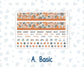 Kit 0237 - HP Classic - Monthly Kit - October - Forest Folk - For Classic Happy Planner