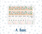 Kit 0259 - HP Classic - Monthly Kit - March - Spring Garden Chores - For Classic Happy Planner