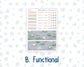 Kit 0266 - HP Classic - Monthly Kit - May - Froggy Lake Picnic - For Classic Happy Planner