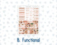 Kit 0296 - HP Classic - Monthly Kit - September - Coffee Break - For Classic Happy Planner