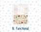 Kit 0259 - HP Classic - Monthly Kit - March - Spring Garden Chores - For Classic Happy Planner