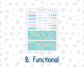 Kit 0230 - HP Classic - Monthly Kit - August - School Daze - For Classic Happy Planner
