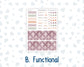 Kit 0293 - HP Classic - Monthly Kit - September - Fleur de Provence - For Classic Happy Planner