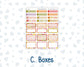 Kit 0240 - HP Classic - Monthly Kit - November - Cozy Thanksgiving - For Classic Happy Planner