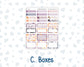 Kit 0236 - HP Classic - Monthly Kit - October - Sweet & Spooky - For Classic Happy Planner
