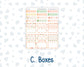 Kit 0228 - HP Classic - Monthly Kit - August - Just Peachy - For Classic Happy Planner