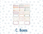 Kit 0293 - HP Classic - Monthly Kit - September - Fleur de Provence - For Classic Happy Planner