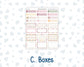 Kit 0232 - HP Classic - Monthly Kit - September - Heirloom Garden - For Classic Happy Planner