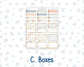 Kit 0300 - HP Classic - Monthly Kit - October - Autumn Stroll - For Classic Happy Planner