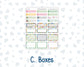 Kit 0267 - HP Classic - Monthly Kit - May - Flowers For Mama - For Classic Happy Planner