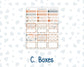 Kit 0237 - HP Classic - Monthly Kit - October - Forest Folk - For Classic Happy Planner