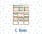 Kit 0242 - HP Classic - Monthly Kit - November - Cottage Autumn - For Classic Happy Planner