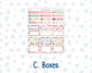 Kit 0276 - HP Classic - Monthly Kit - July - Melon Crush - For Classic Happy Planner