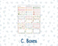 Kit 0259 - HP Classic - Monthly Kit - March - Spring Garden Chores - For Classic Happy Planner