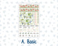 Kit 0295 - HP Mini - Monthly Kit - September - Apple Harvest - For Mini Happy Planner