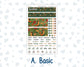 Kit 0242 - HP Mini - Monthly Kit - November - Cottage Autumn - For Mini Happy Planner