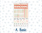 Kit 0235 - HP Mini - Monthly Kit - September - Apple Orchard - For Mini Happy Planner