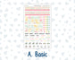 Kit 0260 - HP Mini - Monthly Kit - April - Pastel Egg Hunt - For Mini Happy Planner