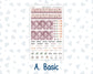 Kit 0293 - HP Mini - Monthly Kit - September - Fleur de Provence - For Mini Happy Planner