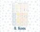 Kit 0265 - HP Mini - Monthly Kit - May - Honeybee Sky - For Mini Happy Planner