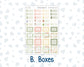 Kit 0295 - HP Mini - Monthly Kit - September - Apple Harvest - For Mini Happy Planner