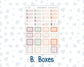 Kit 0293 - HP Mini - Monthly Kit - September - Fleur de Provence - For Mini Happy Planner