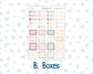Kit 0232 - HP Mini - Monthly Kit - September - Heirloom Garden - For Mini Happy Planner