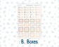Kit 0301 - HP Mini - Monthly Kit - November - Sunday Comfort - For Mini Happy Planner