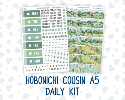Kit 0264 - Hobonichi Cousin - Daily Kit - May - Spring Walk