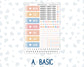 Kit 0270 - Hobonichi Cousin - Daily Kit - June - Beachside Bliss