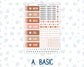 Kit 0296 - Hobonichi Cousin - Daily Kit - September - Coffee Break