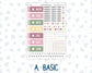 Kit 0232 - Hobonichi Cousin - Daily Kit - September - Heirloom Garden