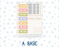 Kit 0280 - Hobonichi Cousin - Daily Kit - Half Past Six In August