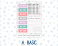 Kit 0225 - Hobonichi Cousin - Daily Kit - July - Carnival Joy