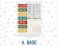 Kit 0302 - Hobonichi Cousin - Daily Kit - November - Thankful Season