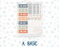Kit 0300 - Hobonichi Cousin - Daily Kit - October - Autumn Stroll