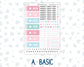 Kit 0246 - Hobonichi Cousin - Daily Kit - December - Gingerbread Sweets