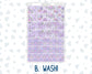 Kit 0263 - Hobonichi Cousin - Daily Kit - April - Lavender Drift