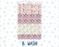 Kit 0293 - Hobonichi Cousin - Daily Kit - September - Fleur de Provence