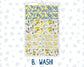 Kit 0274 - Hobonichi Cousin - Daily Kit - July - Sunny Lemon Shore