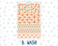 Kit 0228 - Hobonichi Cousin - Daily Kit - August - Just Peachy