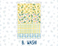 Kit 0227 - Hobonichi Cousin - Daily Kit - July - Lemon Grove